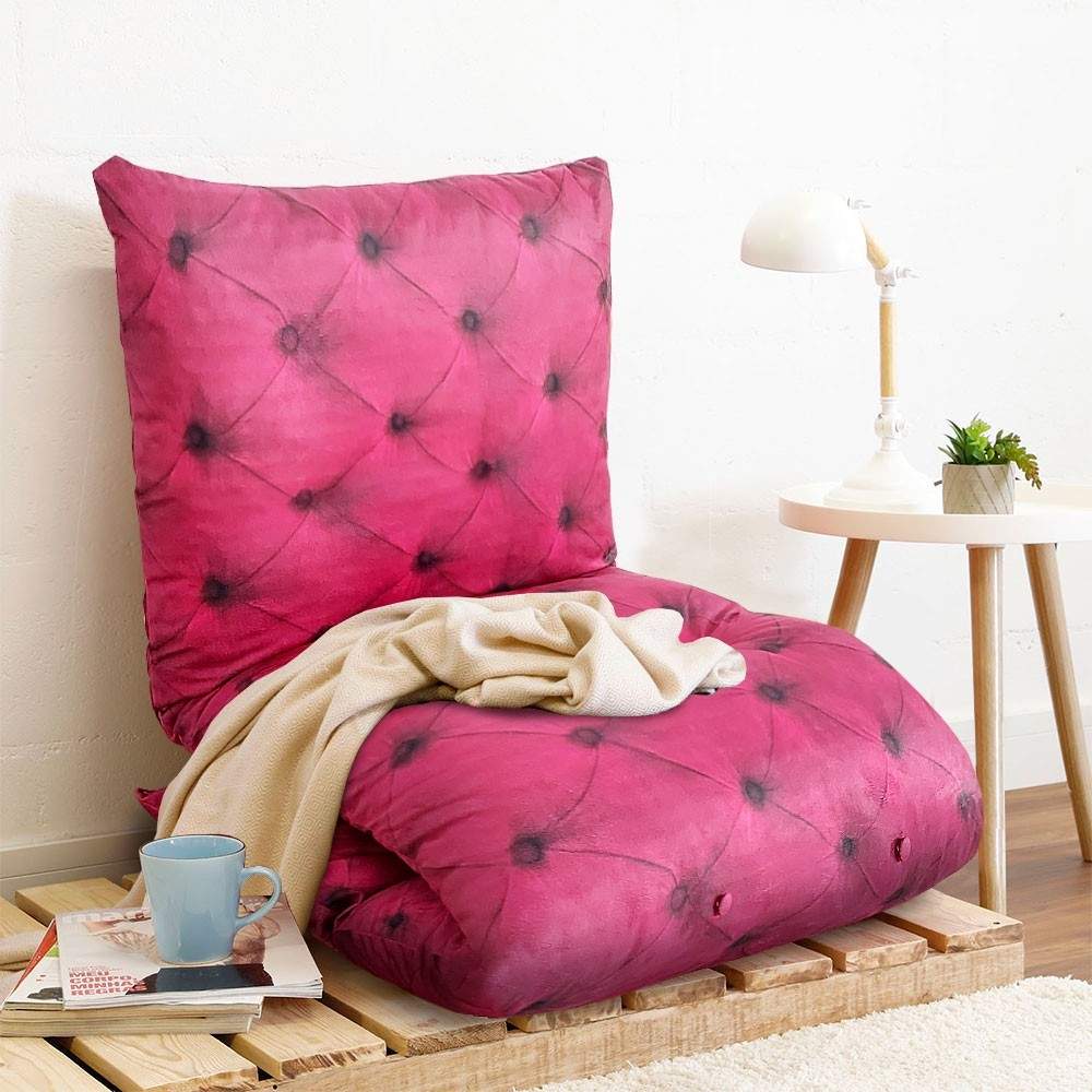 Futon Dobrável Pink: Conforto e Praticidade!
