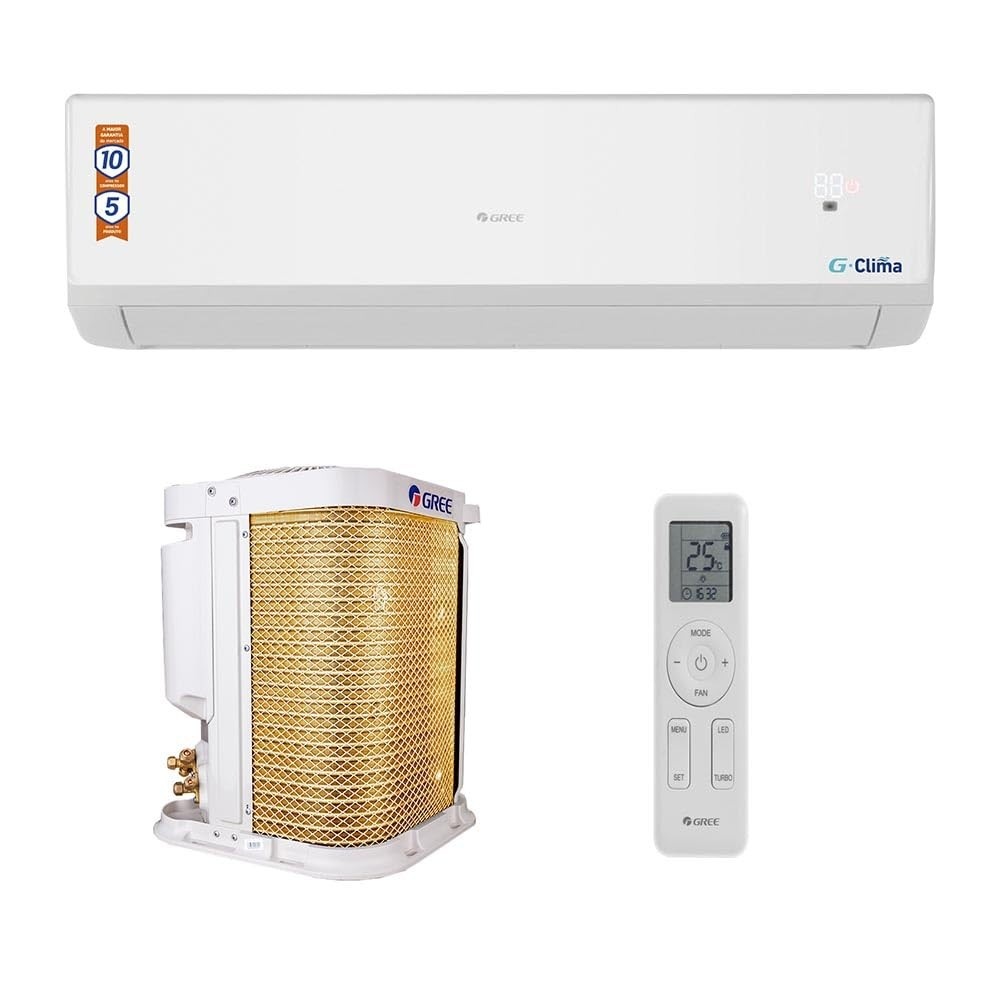Ar Condicionado Split G-Clima Gree 18.000 Btus Inverter com Wi-Fi e Controle por Voz