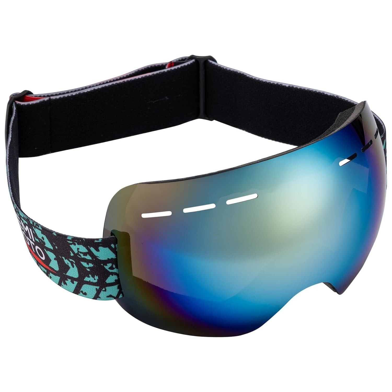 KEMIMOTO Óculos de proteção UV Dirt Bike - 125 g, leve, sem moldura, ampla visão clara, proteção UV para motocicleta, óculos UTV para homens