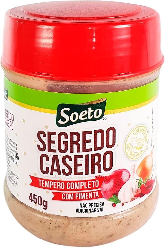 Tempero Segredo Caseiro C/Pimenta 450 g