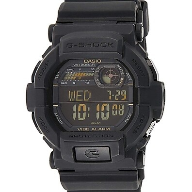G-Shock GD-350-1BDR: O Relógio Tático Vibratório