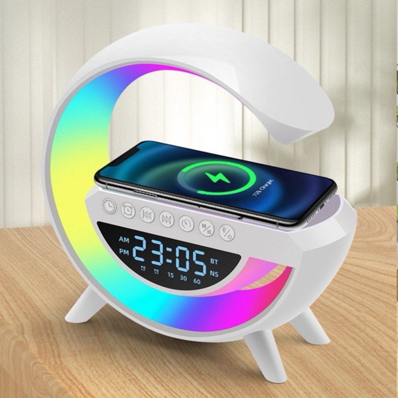 G-Speaker Smart Station: Sua Luz, Som e Carga 3 em 1!