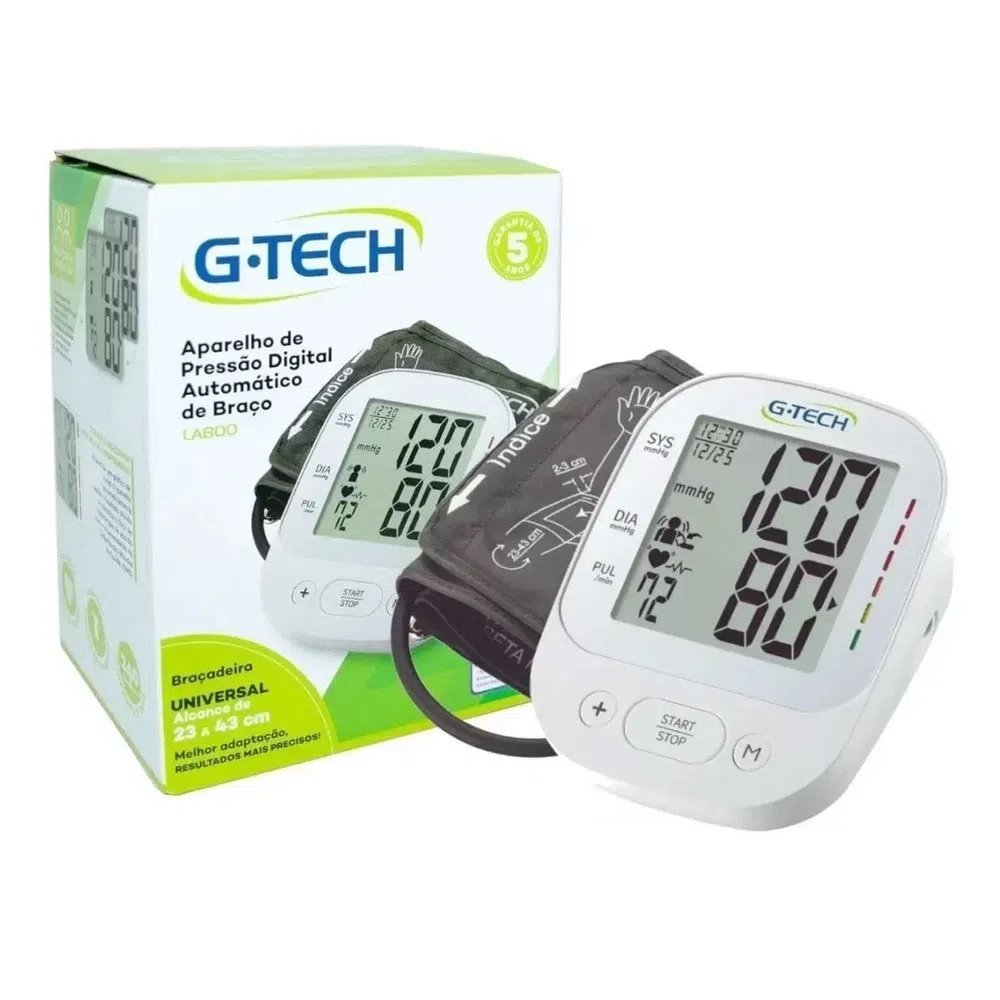 G-Tech LA800: Pressão Arterial Fácil