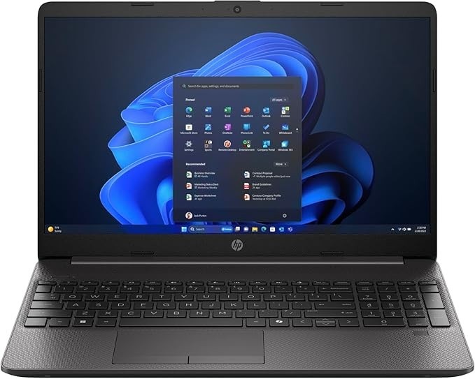 Notebook HP 256R G9 Intel Core i5 13º Geração. Memoria RAM 16GB. SSD 256GB. Tela de 15,6" LCD. Windows 11 - Home SL - Cinza Escuro. Bivolt. (BQ9L2AT#AK4)