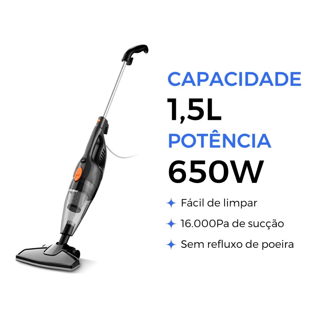 Gaabor GVCW-M15A: Aspirador Vertical 16.000Pa