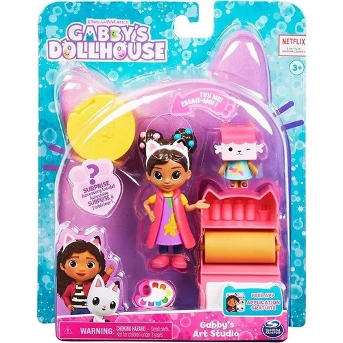 Gabby Dollhouse Art Studio: Solte a Criatividade!