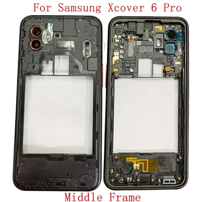 Gabinete Central Samsung Xcover 6 Pro: Peças de Reparo