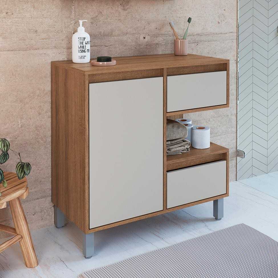Gabinete de Banheiro Paula: Organize com Estilo!