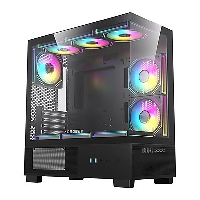 Gabinete Gamer Acegeek Echo Mini: Compacto, Estilo e Performance