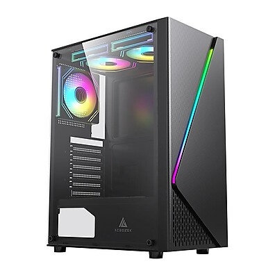 Gabinete Gamer Acegeek Lumix: Design e Performance em Um Só