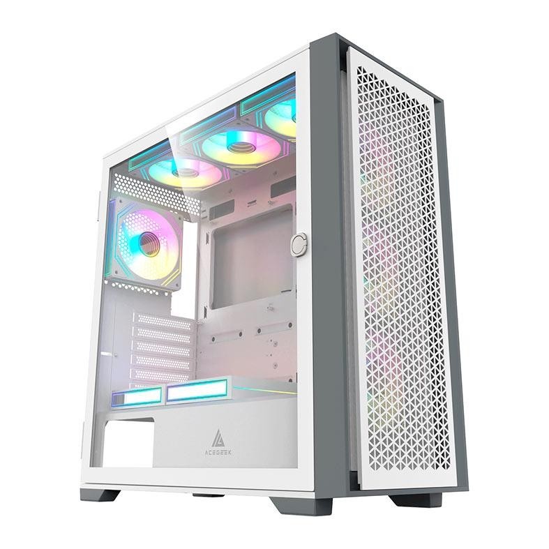 Gabinete Gamer Acegeek Surge-M: Design e Performance