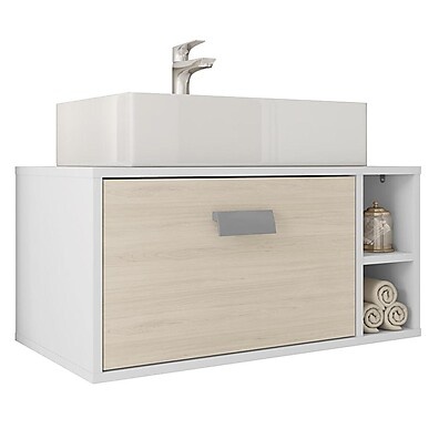 Gabinete Suspenso Towel Branco: Elegância e Praticidade no Banheiro