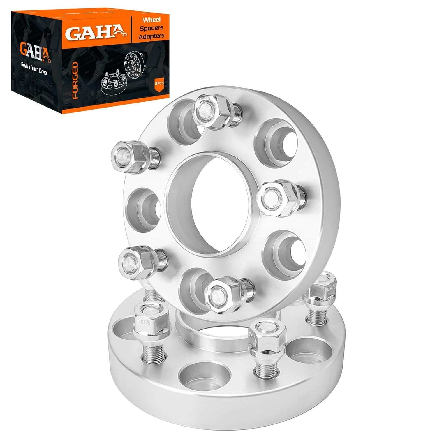 Espaçadores de Roda 2 Peças 25mm 5x114.3 M12x1.25 Hubcentric para Nissan/Infiniti | GAHA