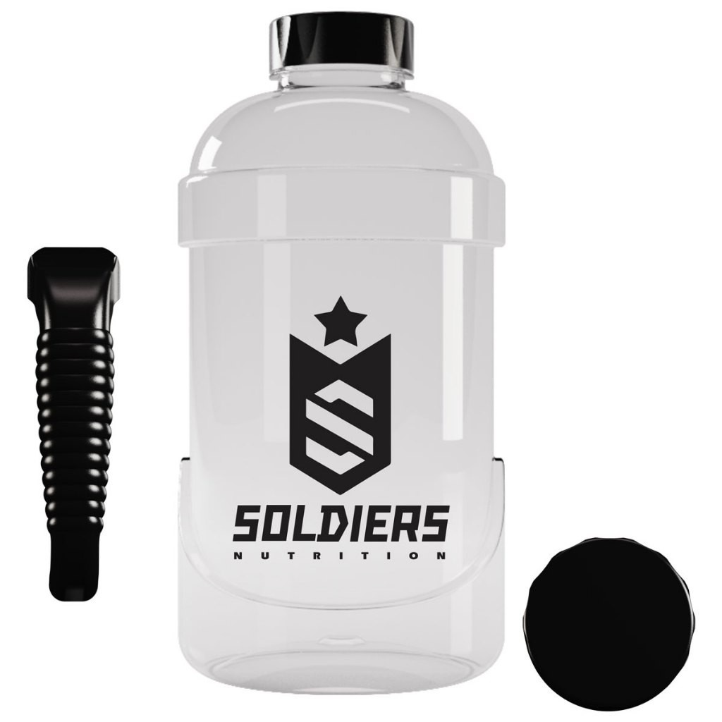 Galão de Água 1,8L Soldiers: Hidrate-se com Estilo!