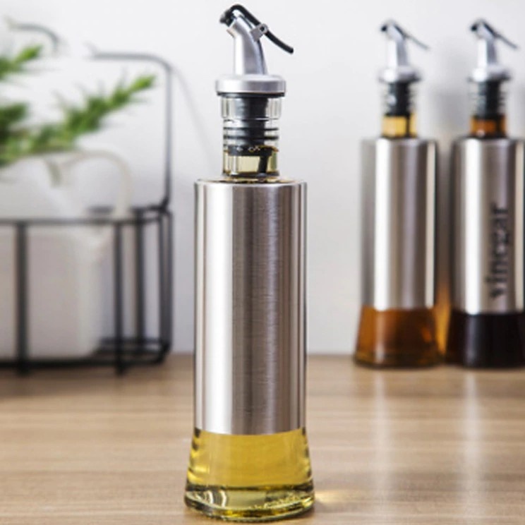 Galheteiro Inox 350ml: Dose Perfeita!