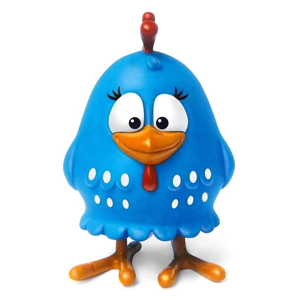 Galinha Pintadinha de Vinil Macio 14 cm – Brinquedo Seguro e Fofinho