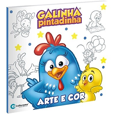 Galinha Pintadinha: O Livro de Colorir Que Seu Filho Vai Amar!