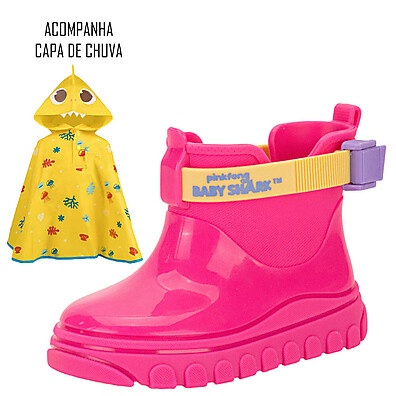 Galocha Baby Shark Grendene Kids: Aventura na Chuva!
