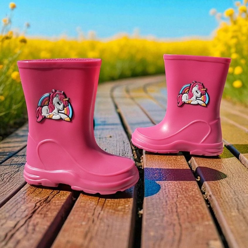 Galocha Infantil Menina: Chuva e Diversão Garantidas!
