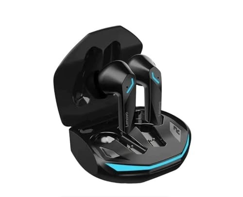 Lenovo GM2 Pro TWS Gamer Fone De Ouvido Sem Fio Bluetooth 5.3 De Baixa Latência Com Microfone Para Jogos