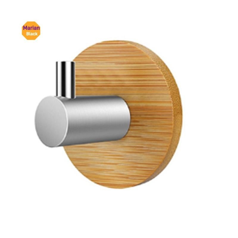 Gancho de Bambu com Aço Inoxidável – Versátil e Resistente