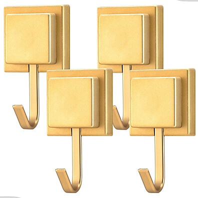 Gancho Dourado Fosco: Organize com Elegância!