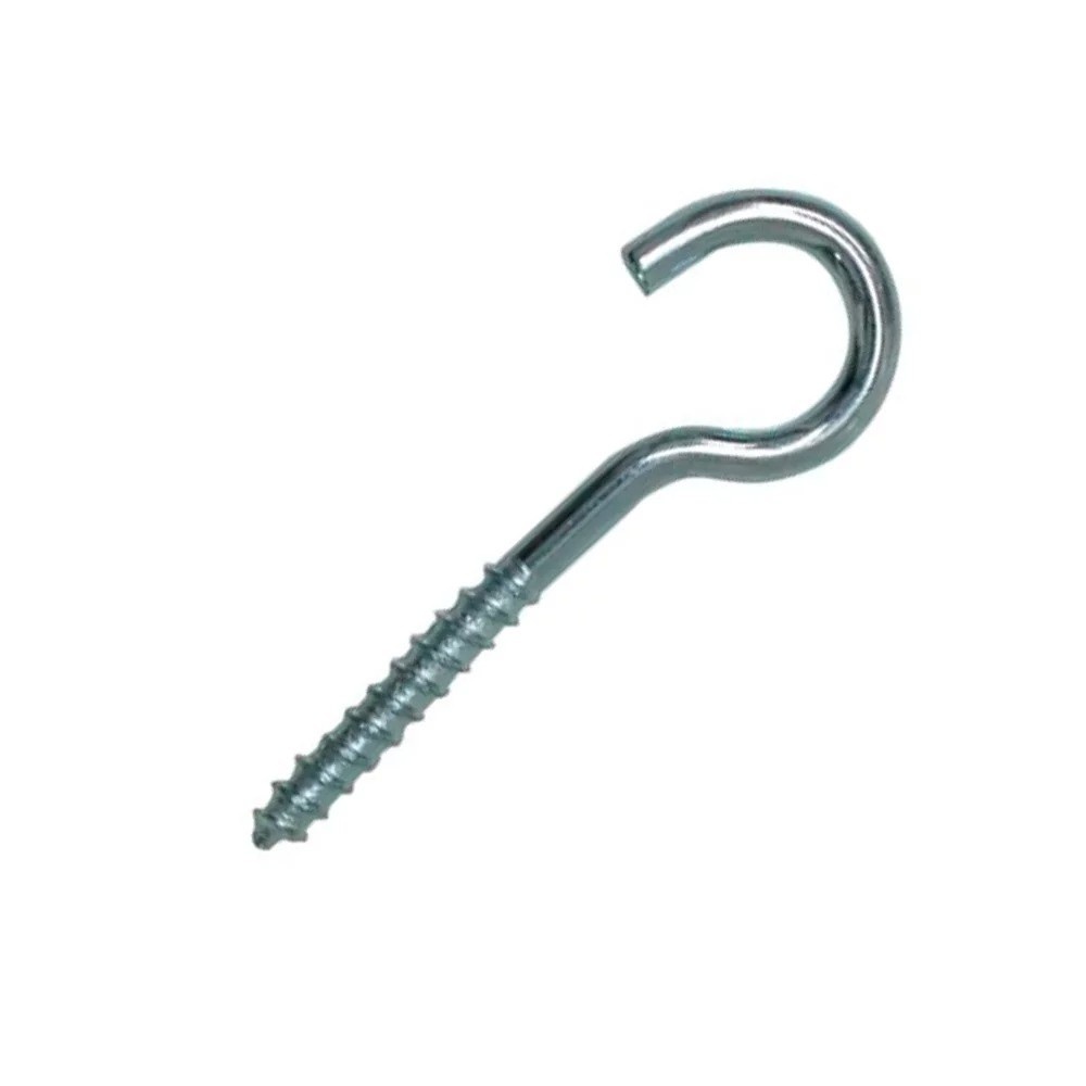 Gancho Para Bucha 5mm: Fixação Forte (100 Unidades)