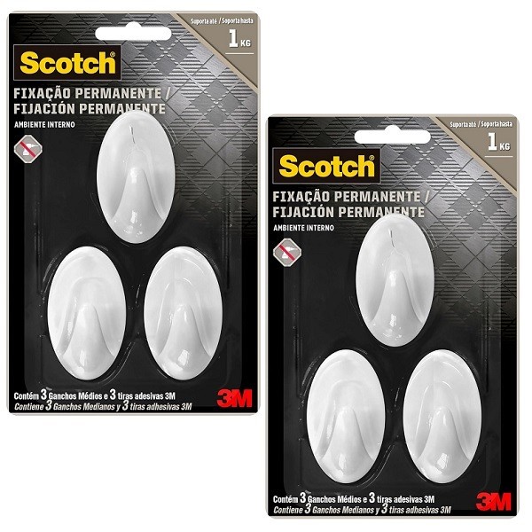 Ganchos 3M Scotch: Organize Sem Furar!