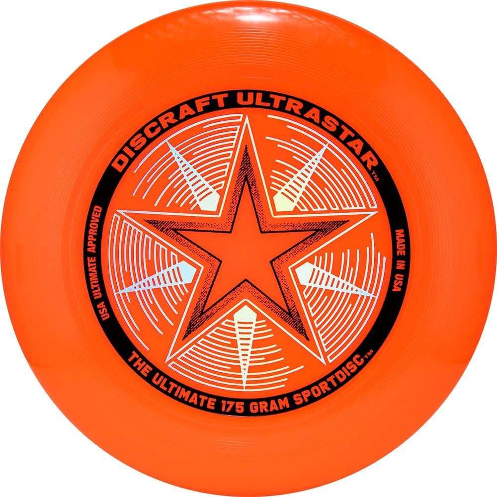 Disco de Ultimate Frisbee Discraft Ultrastar Laranja 175g - Jogo e Diversão Garantidos!