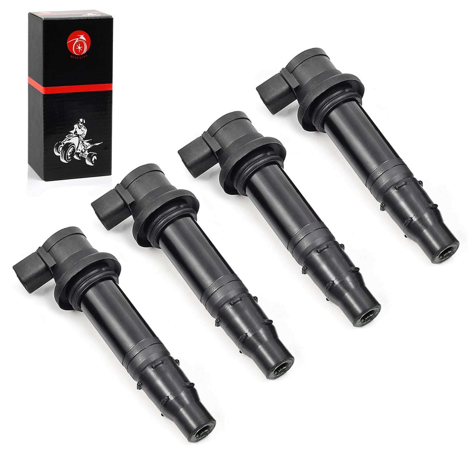 Kit 4 Bobinas de Ignição para Yamaha R1, R6 e FZ1 - Desempenho e Confiabilidade Garantidos