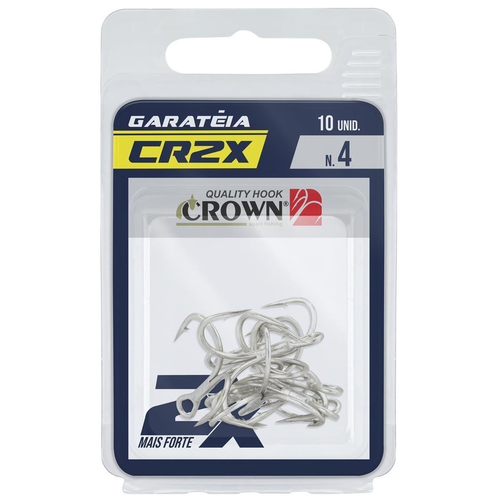 Garatéia Crown CR2X NIQ N4: Fisgadas Impecáveis!