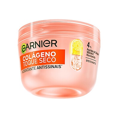 Garnier Hidratante Colágeno Antissinais Toque Seco 85g – Hidratação Leve e Antienvelhecimento