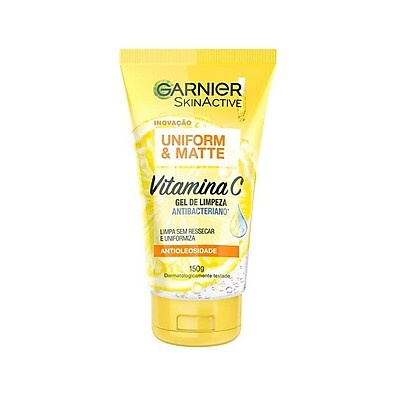 Garnier Uniform & Matte: Limpeza Facial com Vitamina C