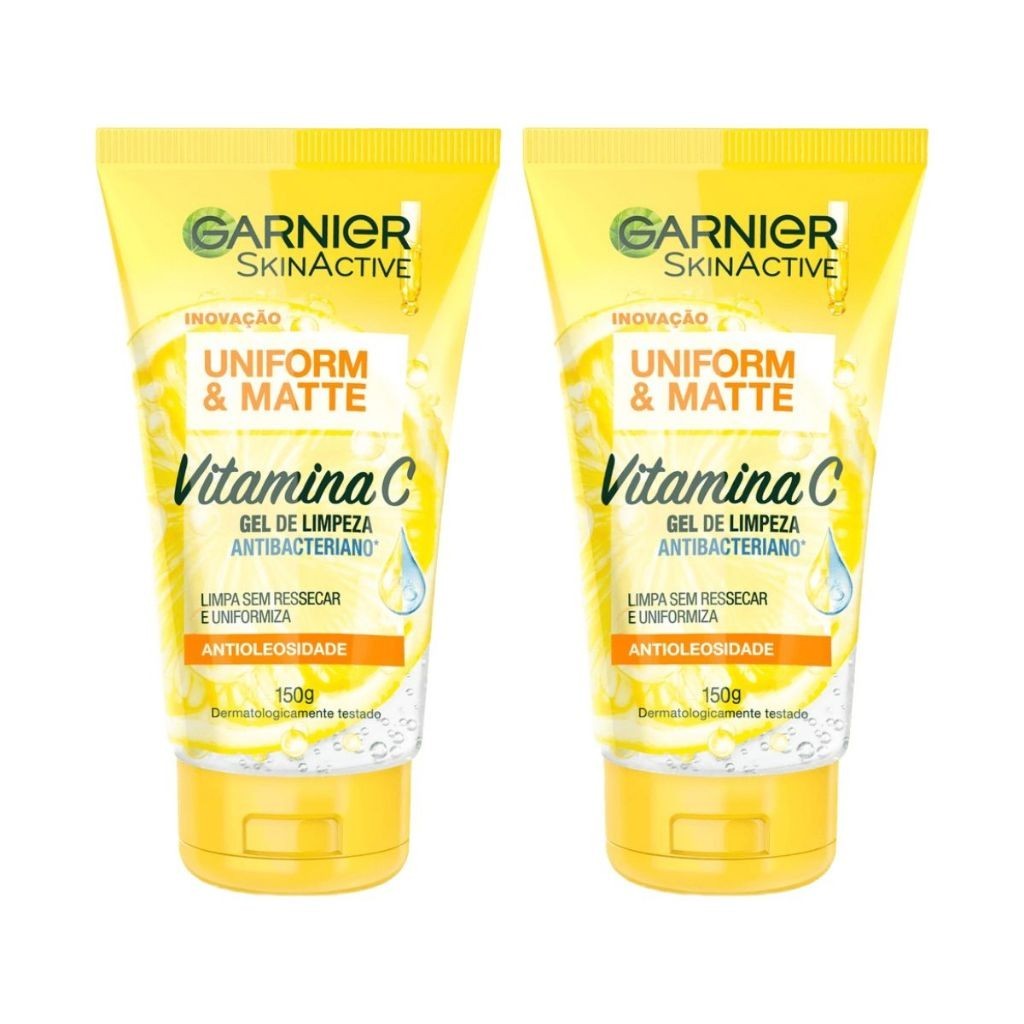 Garnier Vitamina C: Limpeza Facial Antibacteriana