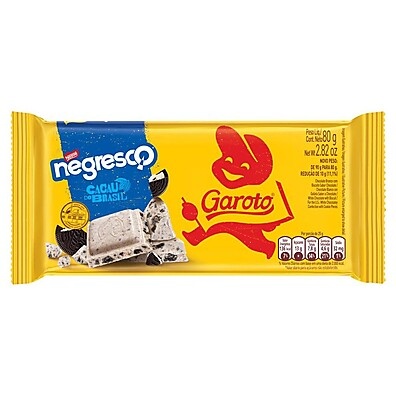Garoto Branco + Negresco 80g: A Dupla Perfeita!