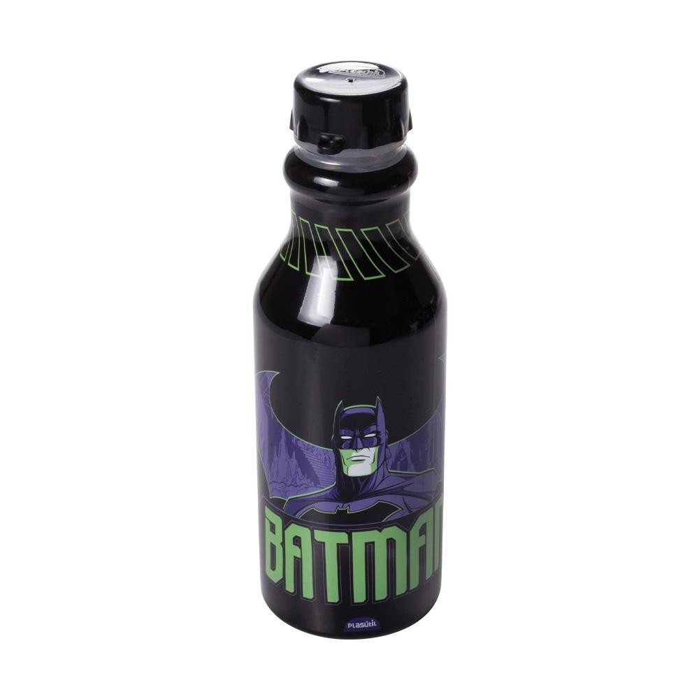 Garrafa Batman 500ml: Hidratação Heroica!