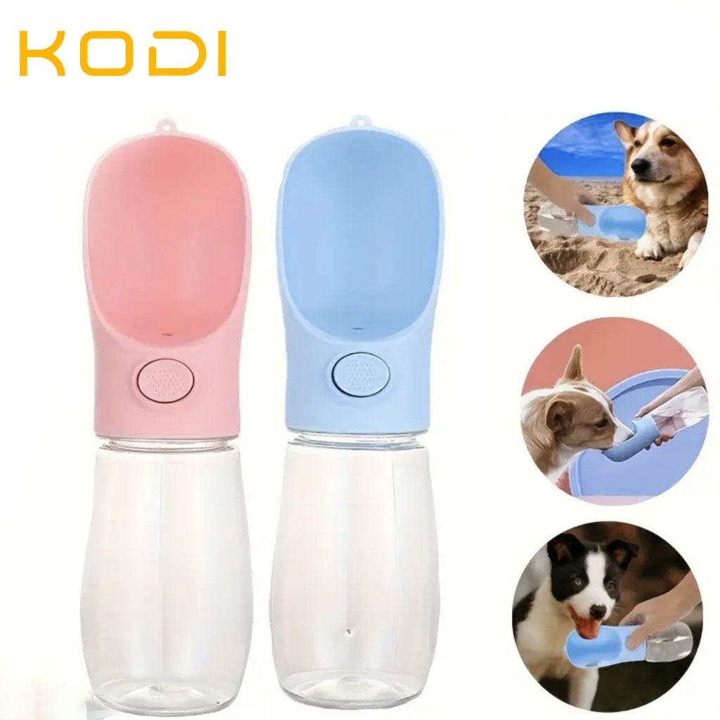 Garrafa Bebedouro Portátil para Pets 510ml com Trava Antivazamento – Hidrate Seu Pet em Qualquer Lugar!