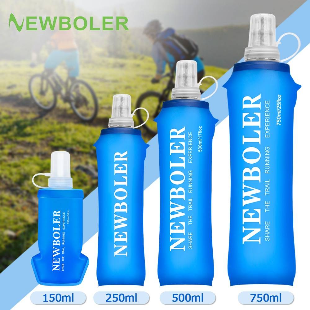 Garrafa de Água Dobrável Newboler: Leve e Prática!