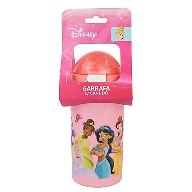 Garrafa Princesas Disney: Hidratação Mágica!