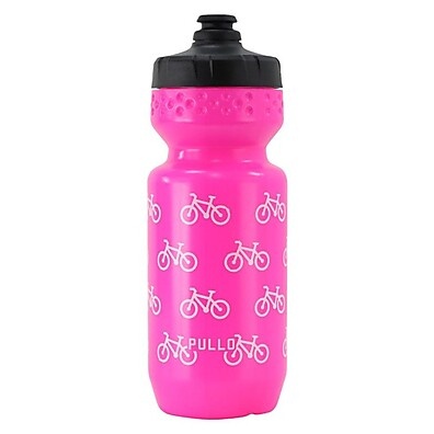 Garrafa Pullo Bike Rosa 600ml: Hidrate-se com Estilo!