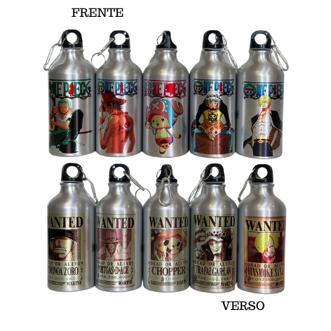 Garrafa Squeeze One Piece Anime 500ml: Leveza e Estilo no Seu Dia a Dia