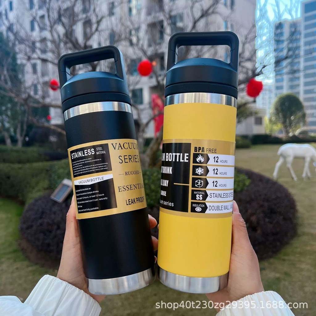 Garrafa Térmica 800ml: Sua Bebida Perfeita por Horas!