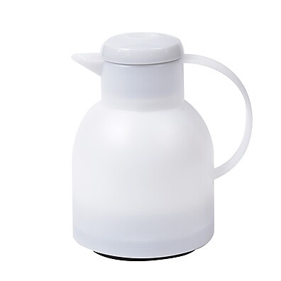 Garrafa Térmica Emsa 1L: Branco, Prática e Sofisticada