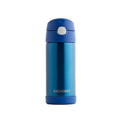 Garrafa Térmica Infantil 320ml Azul – Prática e Colorida