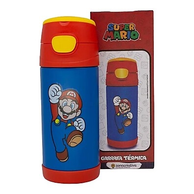 Garrafa Térmica Super Mário: 350ml de Diversão!