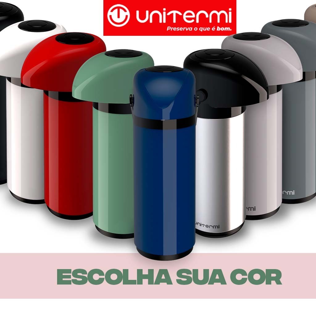 Garrafa Térmica Verona 1.8L: Café Quente por 8h!