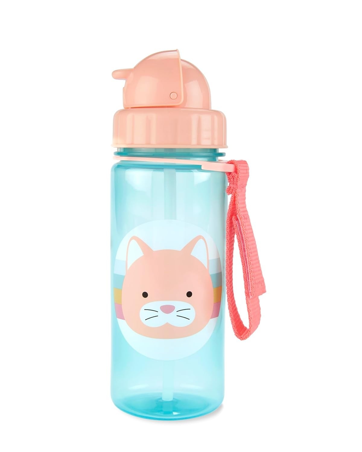 Garrafa Flip Zoo Gatinha - Estimule a Transição com Estilo e Diversão