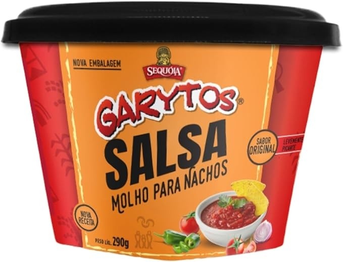 SEQUOIA, Molho Salsa Garytos ORIGINAL 290g - Sem conversantes, vegano, natural.