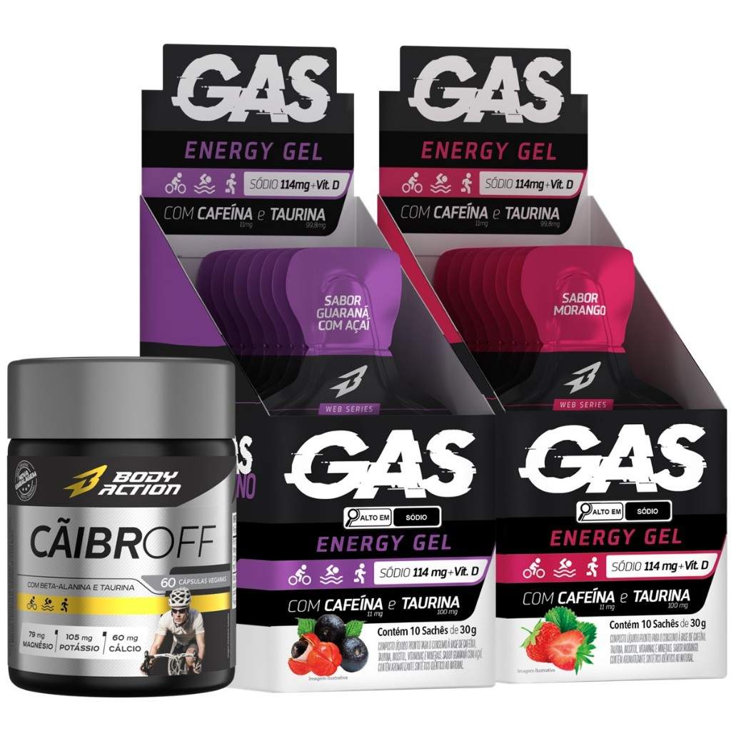 Gas Energy + Cãibroff: Energia e Performance!