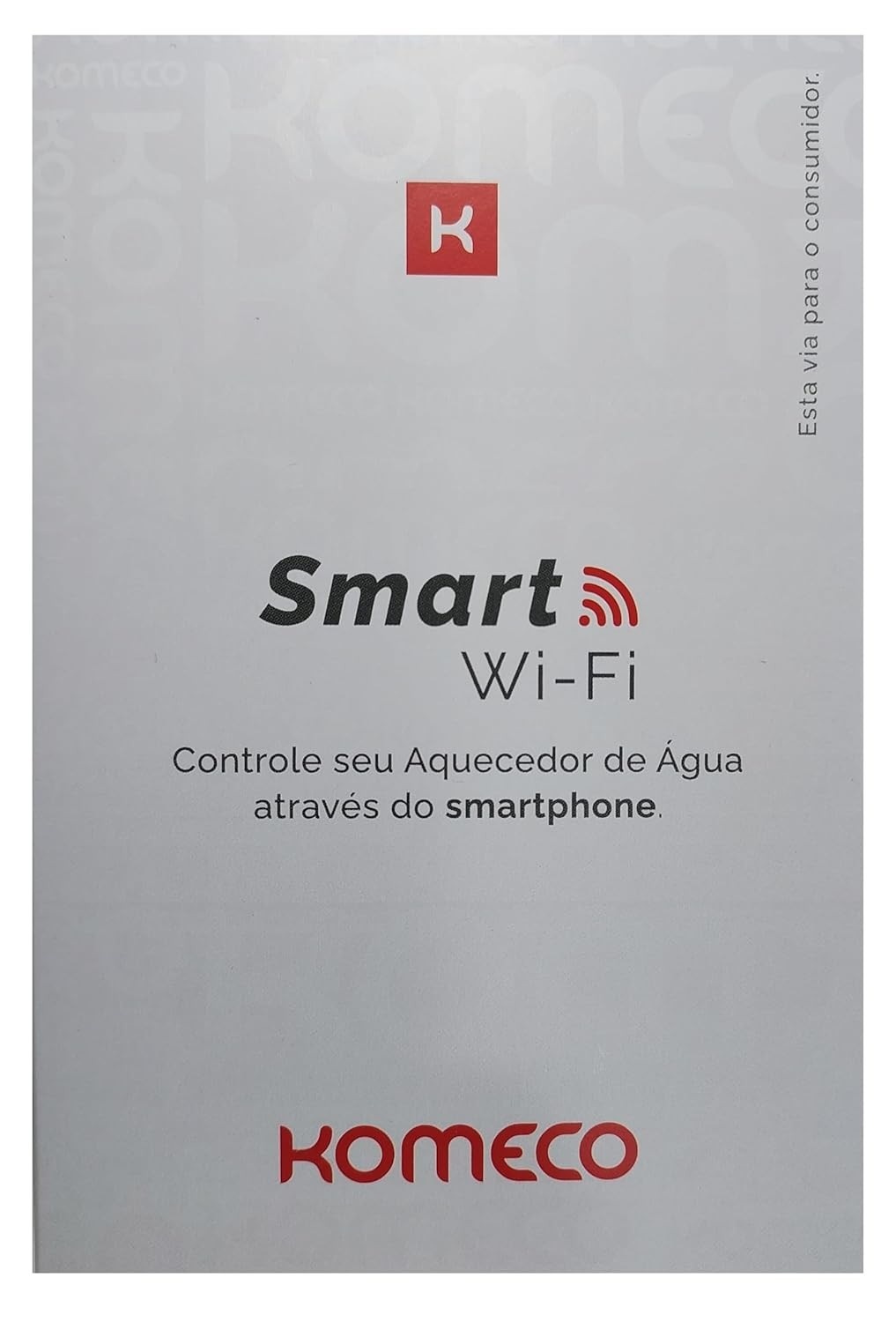 Módulo Wi-Fi para Controle Inteligente do Aquecedor a Gás Komeco Prime – Conectividade Total na Palma da Mão